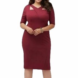 Lane Bryant cutout dress